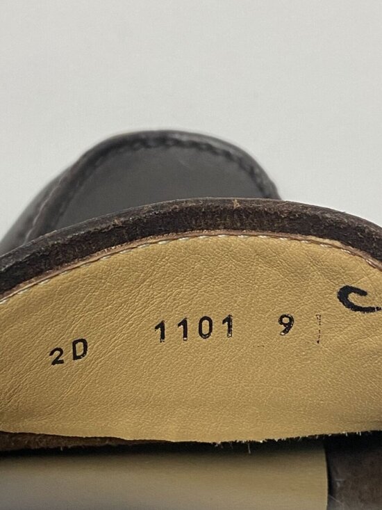 Prada Brown Leather Driving Loafers Size 9 main image 8
